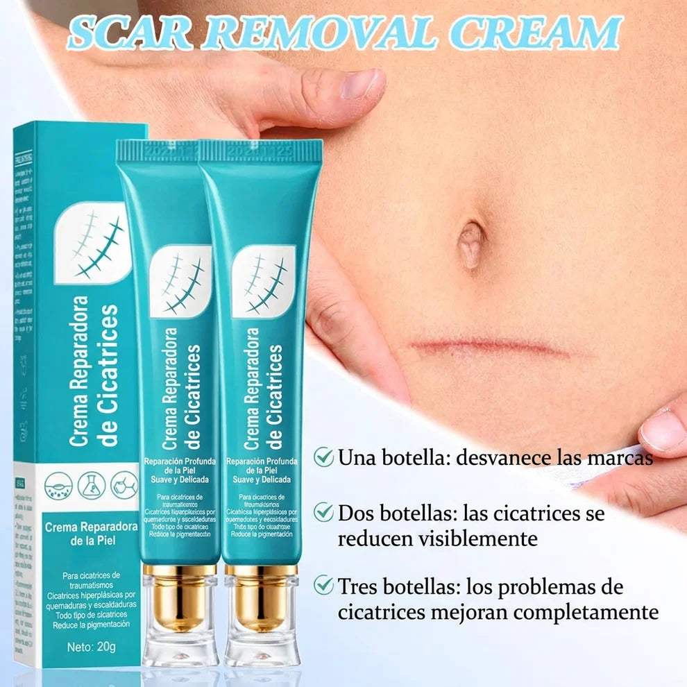 Deja de tapar tus cicatrices y empieza a repararlas — SADOER Repair Cream + Envío Gratis 🎁