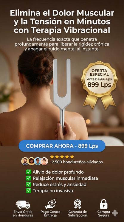 VibeSync™  Sanador Vibracional de 128 Hz + ENVÍO GRATIS 🎁
