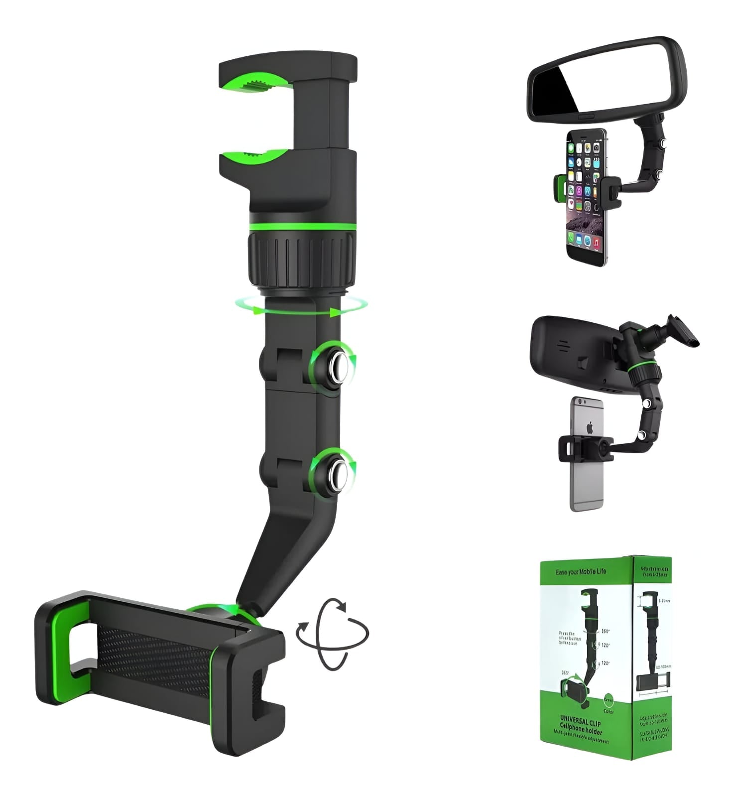 RIDEHOLD™ - SOPORTE DE CELULAR 360º PARA AUTO