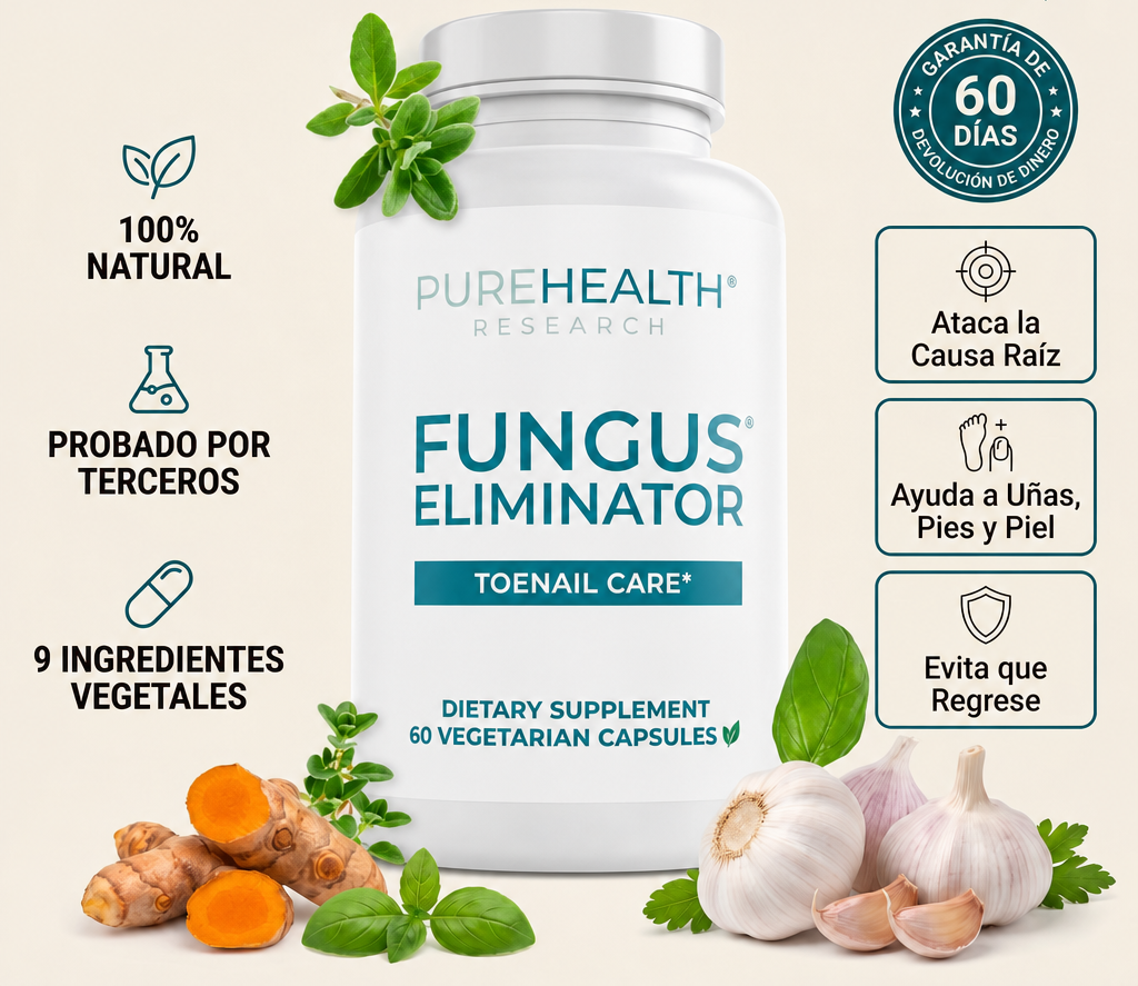 FUNGUS ELIMINATOR® Eliminador de Hongos + ENVÍO GRATIS 🎁