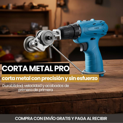 CortaXpress™ | Cortador de metal para taladro + Envío GRATIS 🎁 ÚLTIMAS UNIDADES