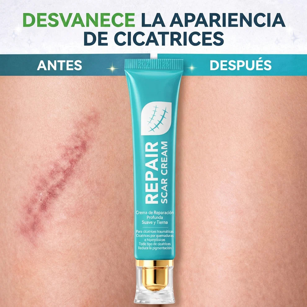 Deja de tapar tus cicatrices y empieza a repararlas — SADOER Repair Cream + Envío Gratis 🎁