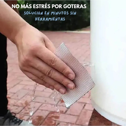 CINTA TAPA GOTERAS IMPERMEABLE DE BUTILO + ENVÍO GRATIS 🎁