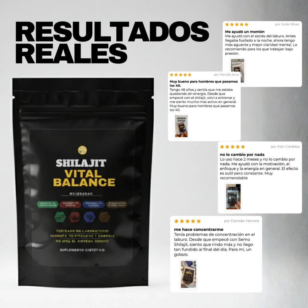 SEMO® | Shilajit Premium + ENVÍO GRATIS 🎁
