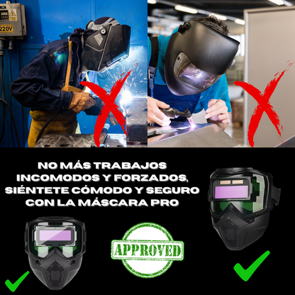 WELDGUARD™ MÁSCARA DE SOLDAR + ENVÍO GRATIS 🎁