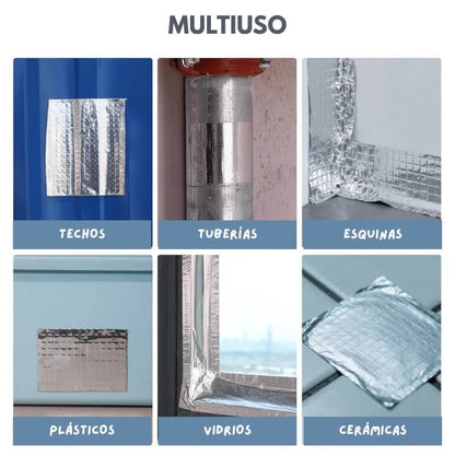 CINTA TAPA GOTERAS IMPERMEABLE DE BUTILO + ENVÍO GRATIS 🎁