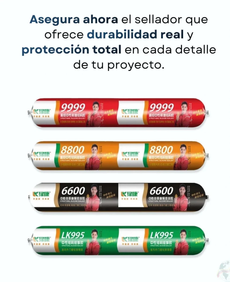 🛠️ Sellador Estructural de Silicona + ENVÍO GRATIS 🎁