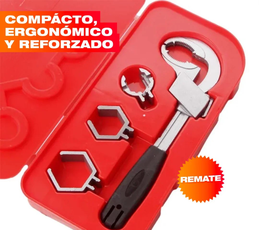 PLOMERX™ Llave de Plomería Ajustable + ENVÍO GRATIS 🎁
