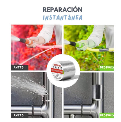 CINTA TAPA GOTERAS IMPERMEABLE DE BUTILO + ENVÍO GRATIS 🎁