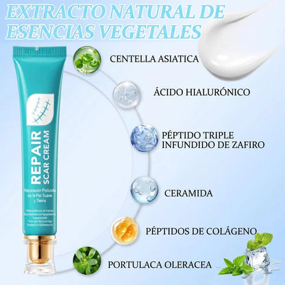 Deja de tapar tus cicatrices y empieza a repararlas — SADOER Repair Cream + Envío Gratis 🎁