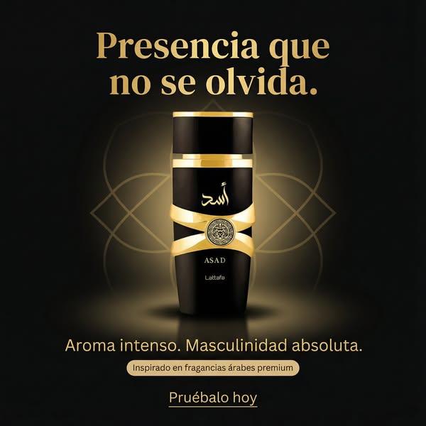 Perfume Arabe Asad Lattafa 100 ml+ ENVIO GRATIS 🎁