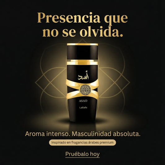 Perfume Arabe Asad Lattafa 100 ml+ ENVIO GRATIS 🎁
