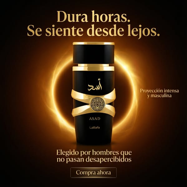 Perfume Arabe Asad Lattafa 100 ml+ ENVIO GRATIS 🎁