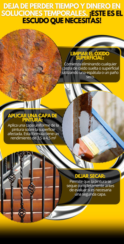 RAYHONG™ Fórmula original que elimina el óxido + ENVÍO GRATIS 🎁