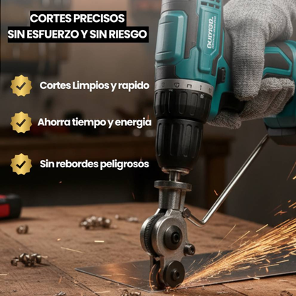 CortaXpress™ | Cortador de metal para taladro + Envío GRATIS 🎁 ÚLTIMAS UNIDADES