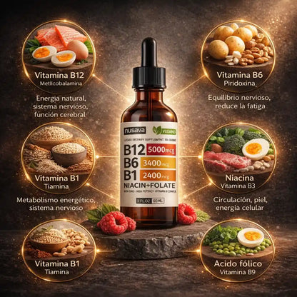PACK DÚO COMPLEJO MULTIVITAMÍNICO B12-B6-B1 🎁 ÚLTIMAS UNIDADES 🎁
