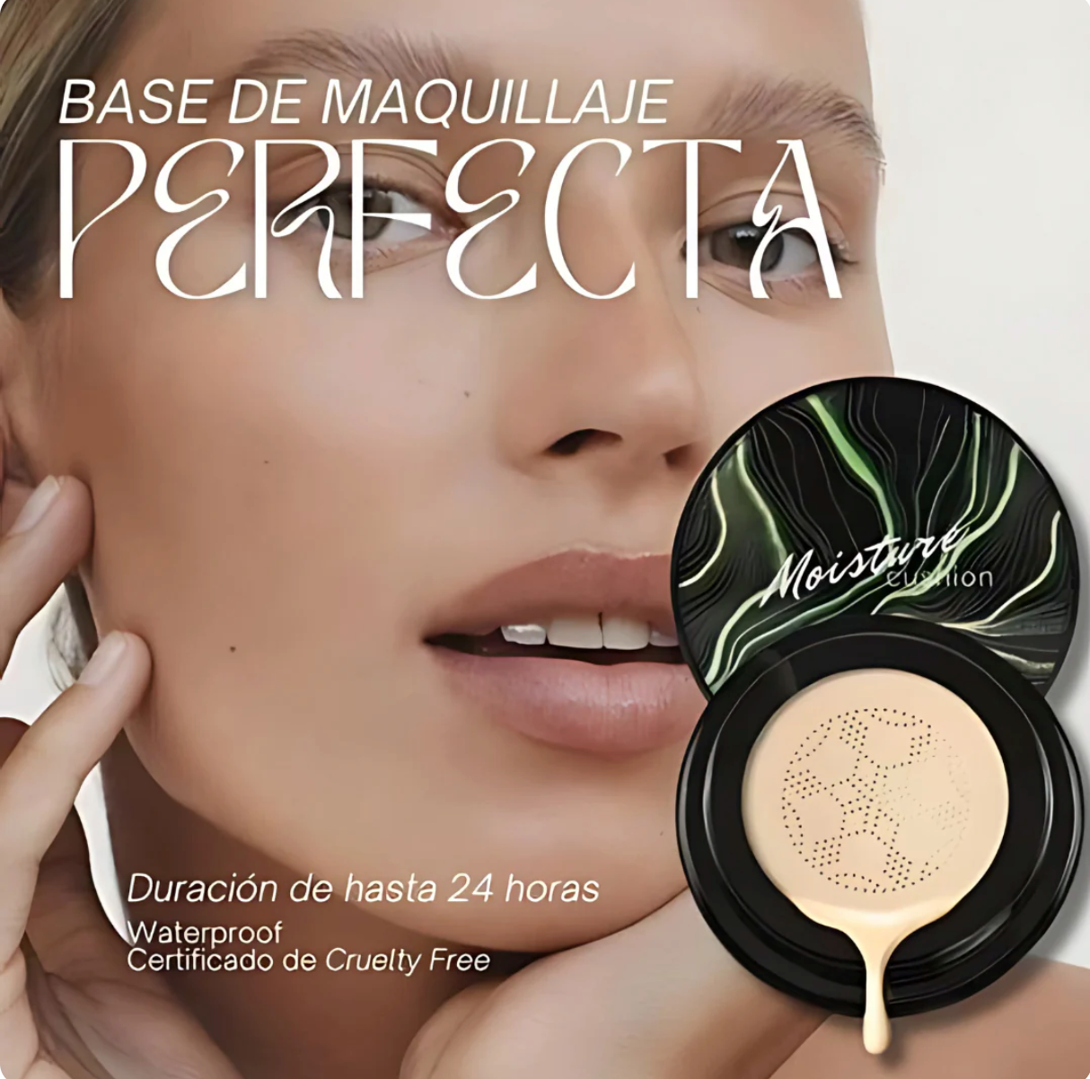 MOISTURE - Base de Maquillaje Rejuvenecedor + ENVÍO GRATIS 🎁
