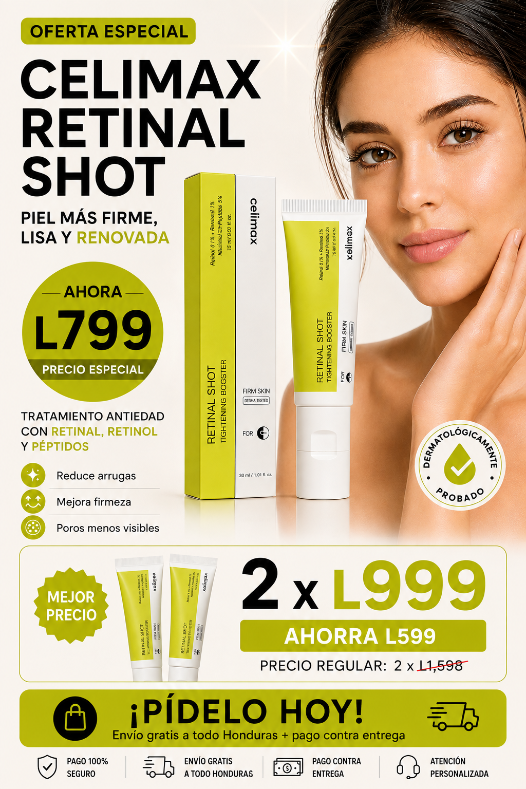 CELIMAX RETINAL™ - ✨ PIEL FIRME, LISA Y RENOVADA ✨ + ENVÍO GRATIS 🎁