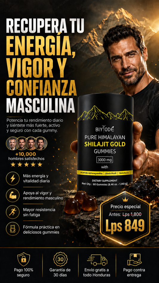 Gomitas de Shilajit Gold