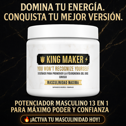 👑 KING MAKER: DESATA TU MASCULINIDAD 🔥 + ENVIO GRATIS 🎁