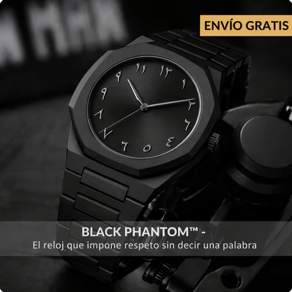 BLACK PHANTOM™ — El reloj que impone respeto sin decir una palabra + ENVÍO GRATIS 🎁
