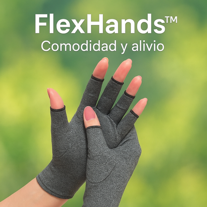 FLEXHANDS™ - Guantes de compresión para artritis y artrosis