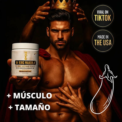 👑 KING MAKER: DESATA TU MASCULINIDAD 🔥 + ENVIO GRATIS 🎁