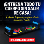Tabla de Flexiones: Baja esos Kg de Diciembre + ENVÍO GRATIS 🎁