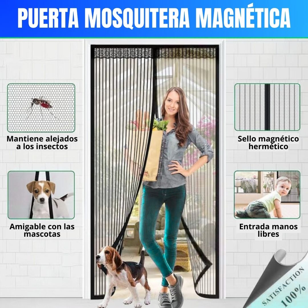 MOSQUISHIELD™ Puerta magnética contra mosquitos 🦟