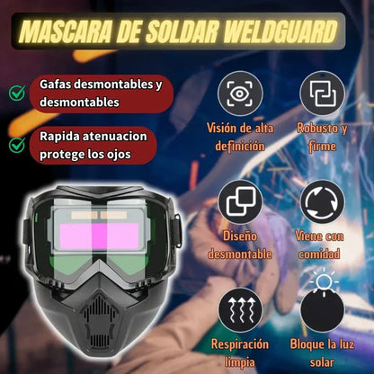 WELDGUARD™ MÁSCARA DE SOLDAR + ENVÍO GRATIS 🎁