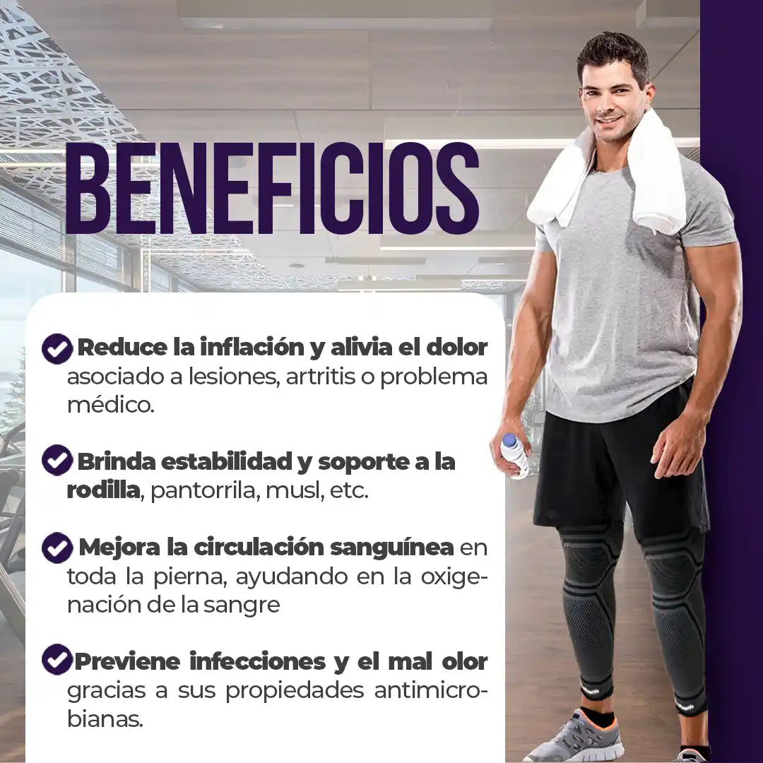 POWERCOMPRESSION™ ®️ ALIVIA Y PROTEGE TU RODILLA