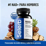 NAD+ SELERB™ Cápsulas Complex para Hombres + ENVÍO GRATIS 🎁