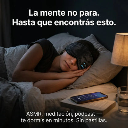 SLEEPMASK® Antifaz Bluetooth Sueño + ENVÍO GRATIS 🚚