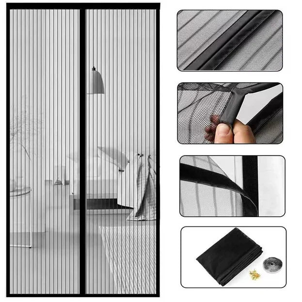 MOSQUISHIELD™ Puerta magnética contra mosquitos 🦟
