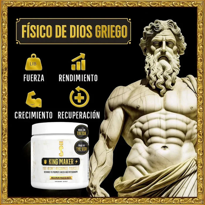👑 KING MAKER: DESATA TU MASCULINIDAD 🔥 + ENVIO GRATIS 🎁